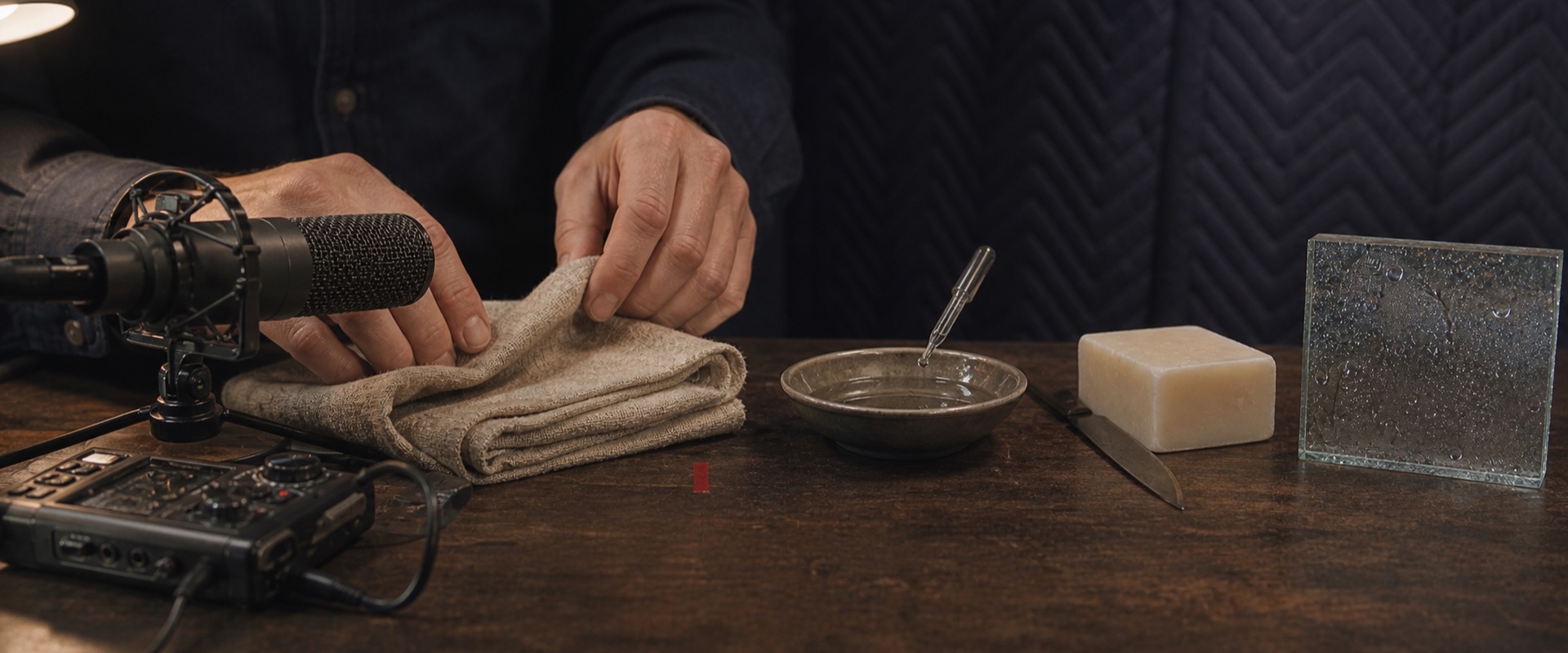 Prueba varios materiales, pero graba una sola fuente sonora clara por plano para que el oído nunca tenga que adivinar.