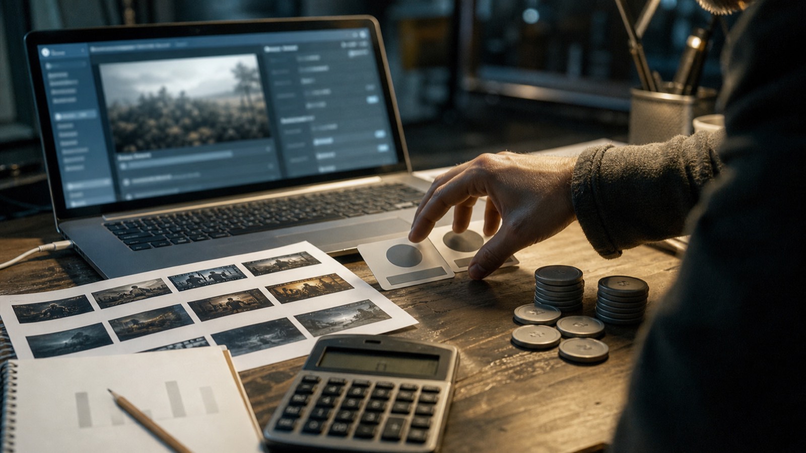 Credits are a decision point before render, not a surprise after the job starts.
